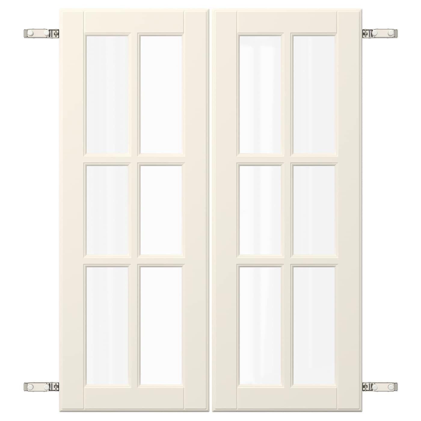IKEA BODBYN para drzwi z zawiasammi, kremowy, 60x80 cm