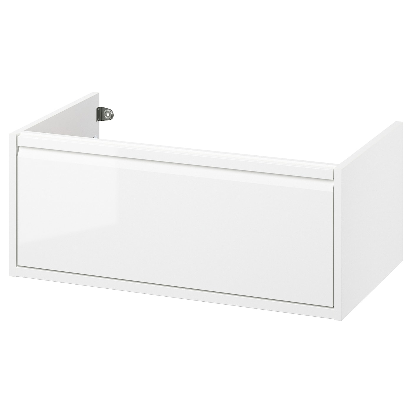 IKEA ÄNGSJÖN szafka umywalkowa z szufladą, połysk biały, 80x48x33 cm