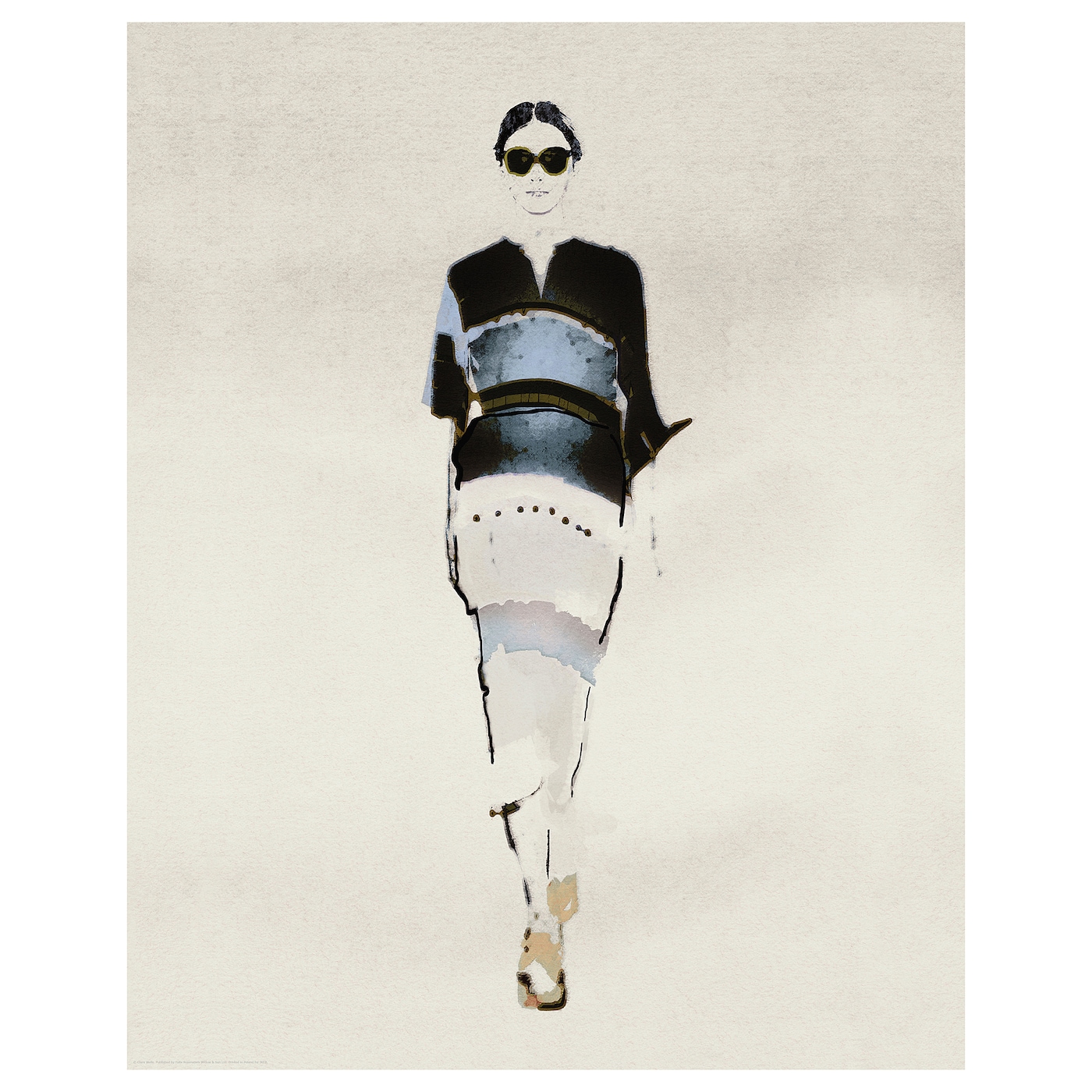 IKEA BILD Plakat, Catwalk, 40x50 cm