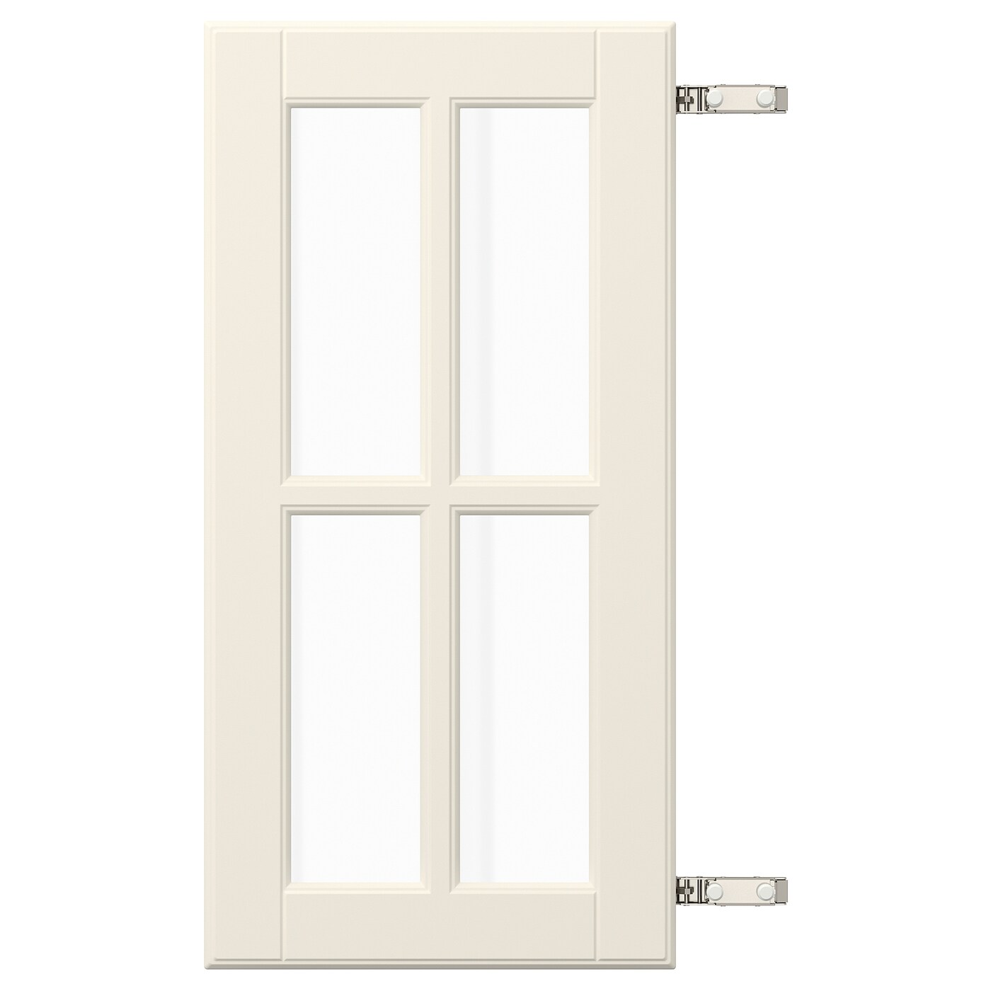 IKEA BODBYN drzwi z zawiasami, kremowy, 30x60 cm
