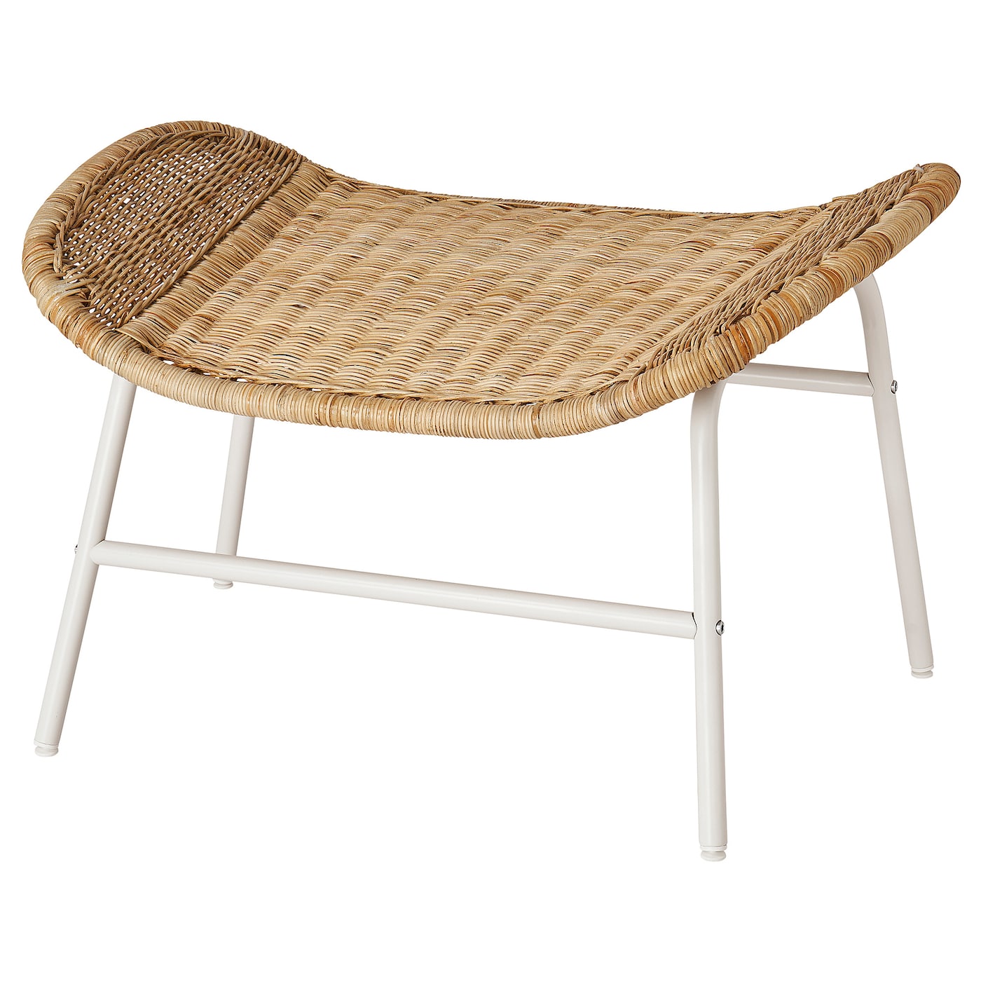 IKEA FRYKSÅS podnóżek, rattan, Długość: 69 cm