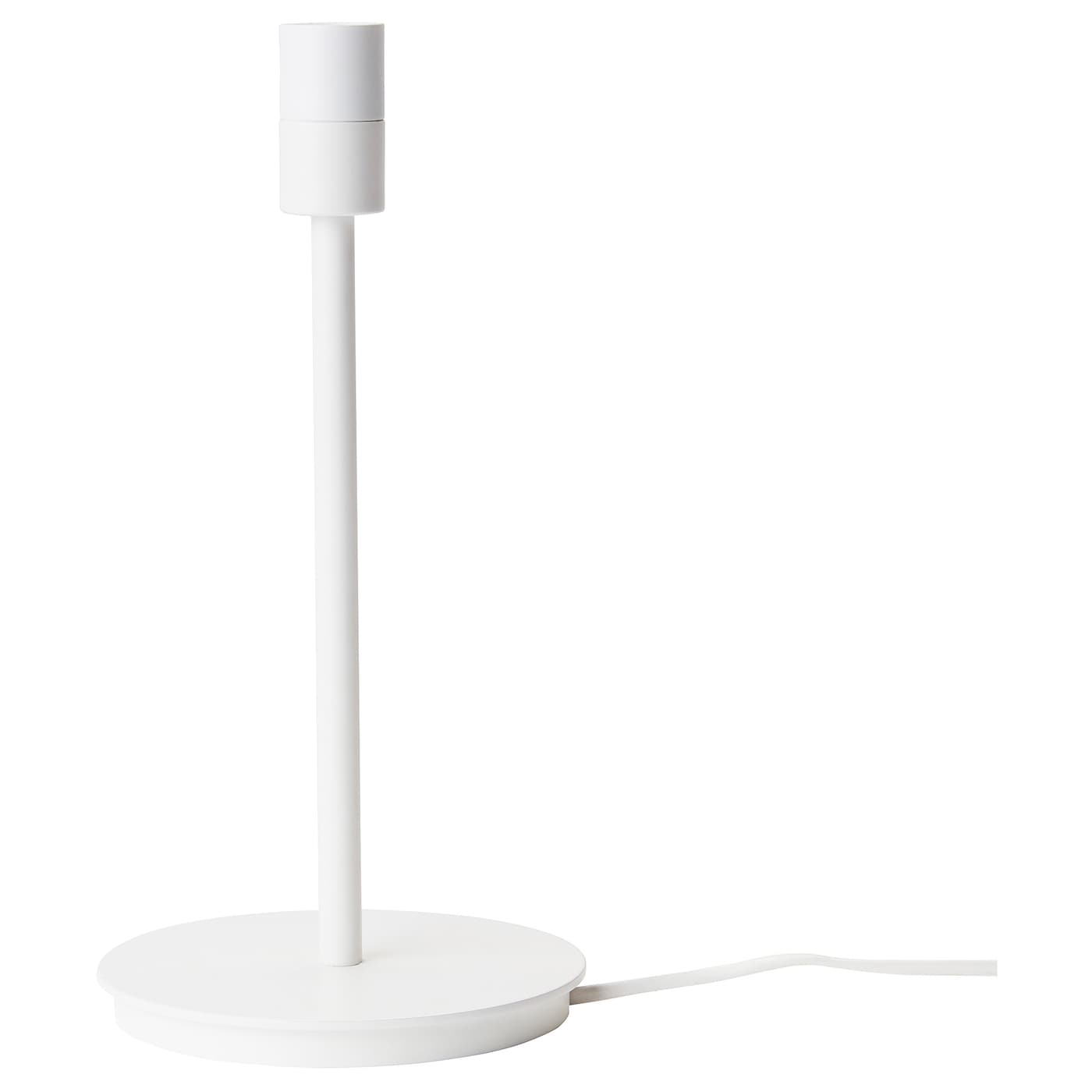 IKEA SKAFTET Podstawa lampy stołowej, biały, 30 cm
