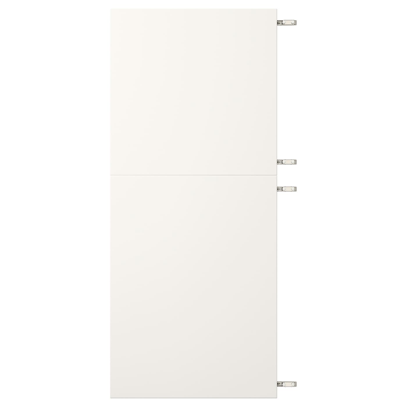 IKEA VEDDINGE drzwi łączone z zawiasami, biały, 60x140 cm