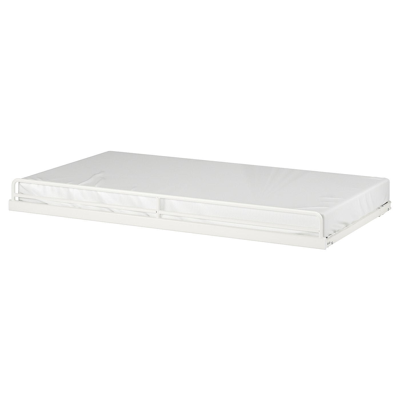 IKEA VITVAL dodatkowe łóżko wysuwane, biały, 90x200 cm