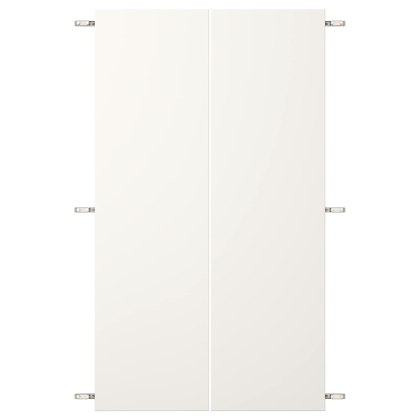 IKEA VEDDINGE para drzwi z zawiasammi, biały, 80x140 cm