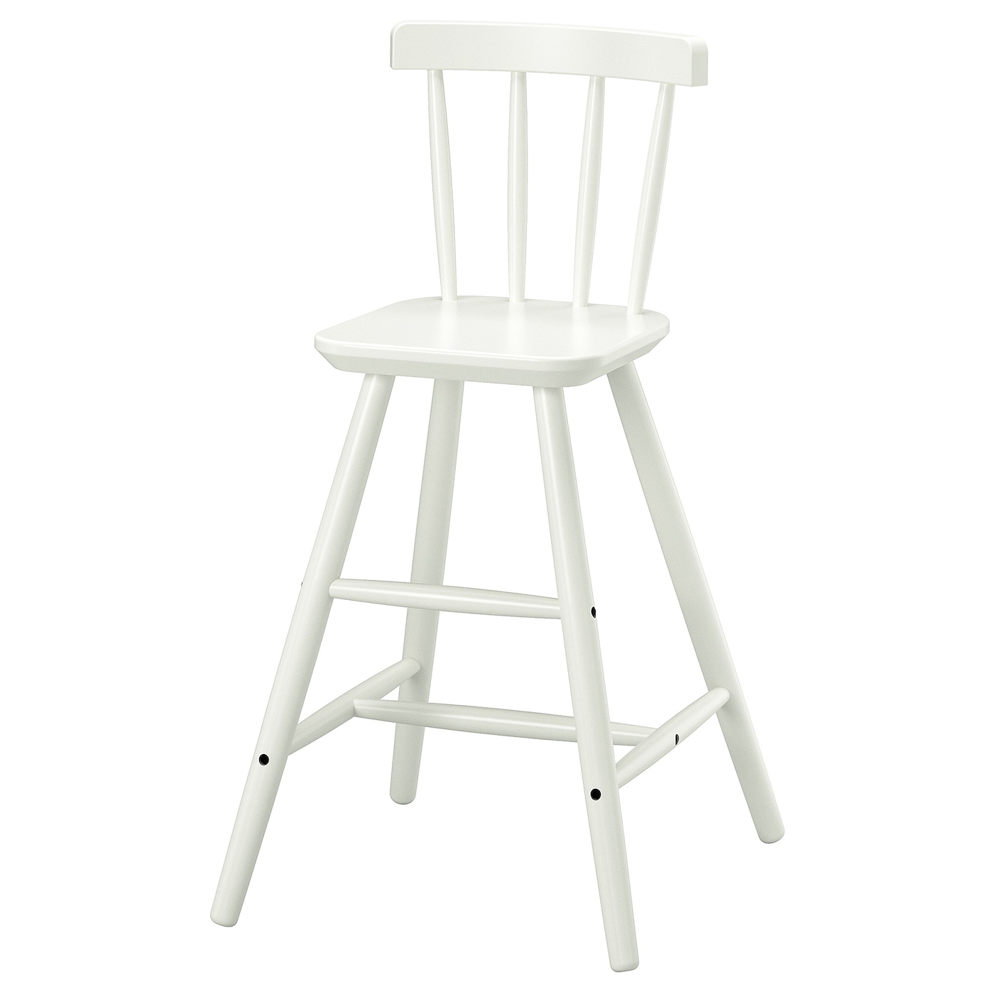 IKEA AGAM krzesło dziecięce, biały, Szerokość: 41 cm
