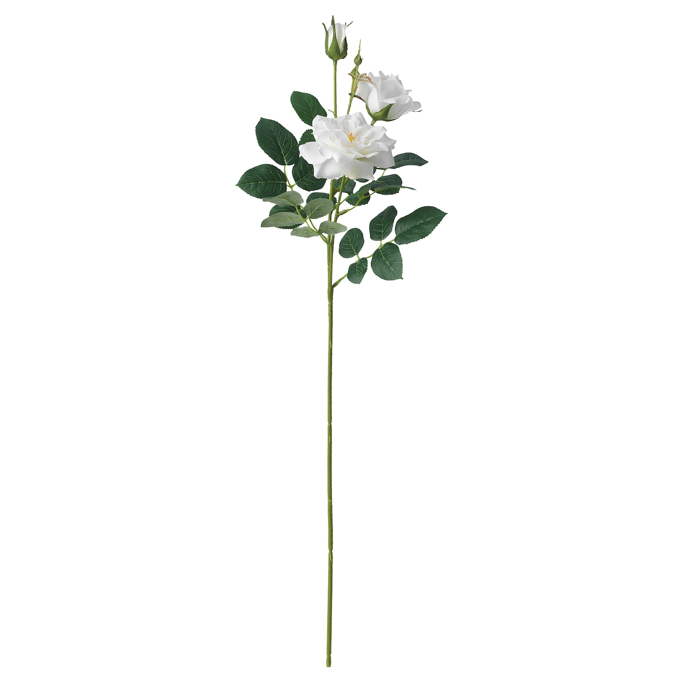 IKEA SMYCKA sztuczny kwiat, do wewnątrz/na zewnątrz/Róża biały, 65 cm