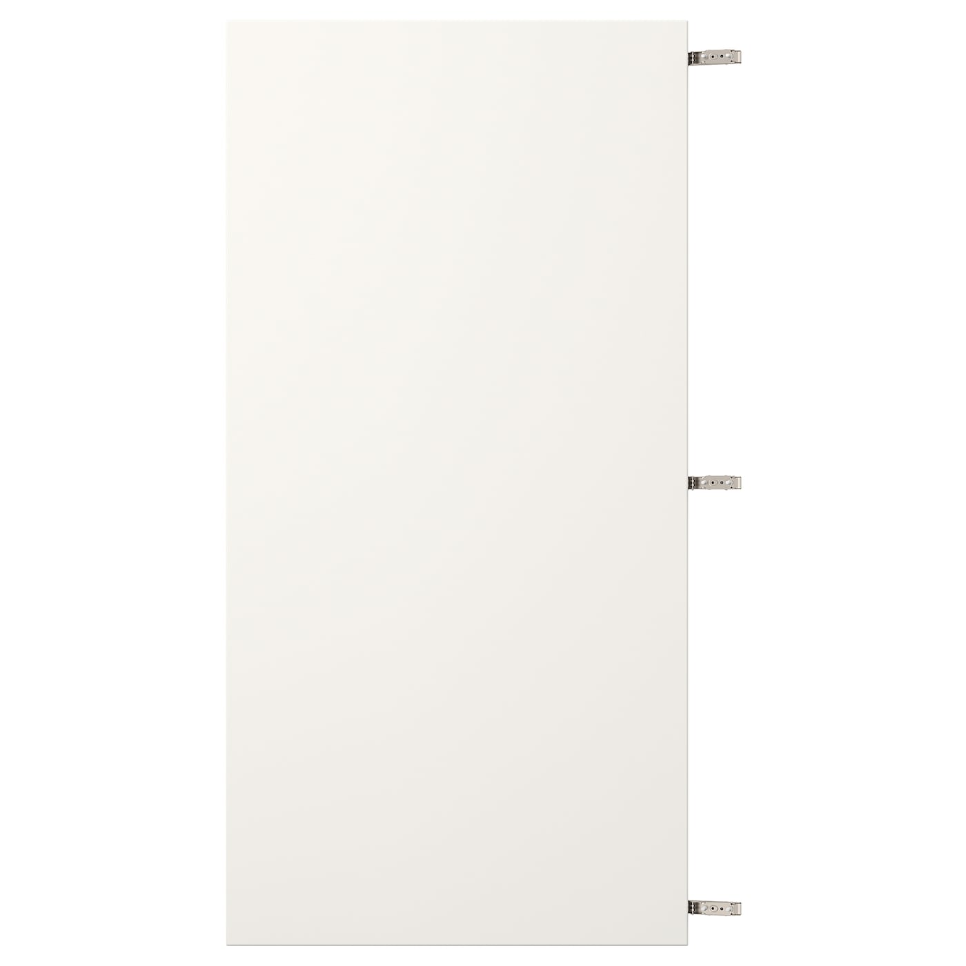 IKEA VEDDINGE drzwi z zawiasami, biały, 60x120 cm