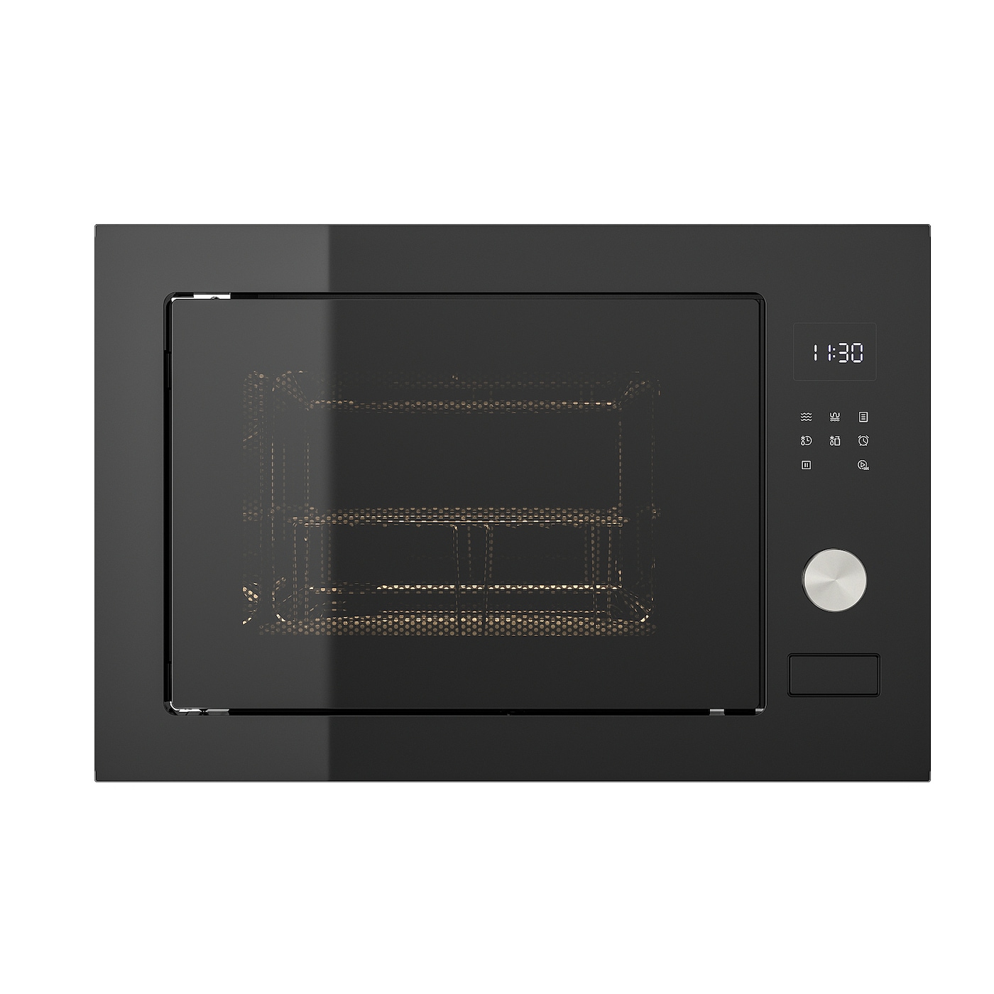 IKEA MÅGEBO kuchenka mikrofalowa, IKEA 500 czarny, Szerokość: 59.5 cm