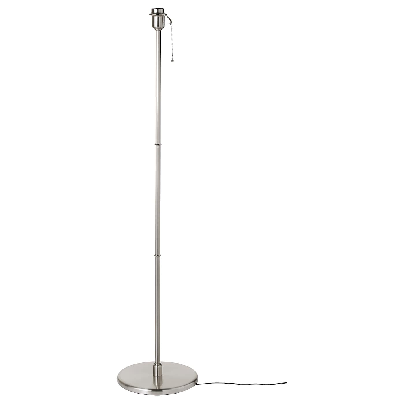 IKEA KRYSSMAST podstawa lampy podłogowej, niklowano, Maks.: 13 Wat