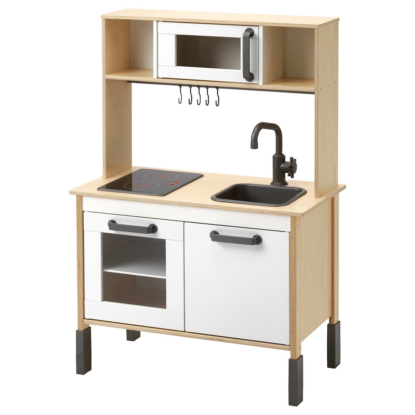 IKEA DUKTIG kuchnia dla dzieci do zabawy, brzoza, 72x40x109 cm