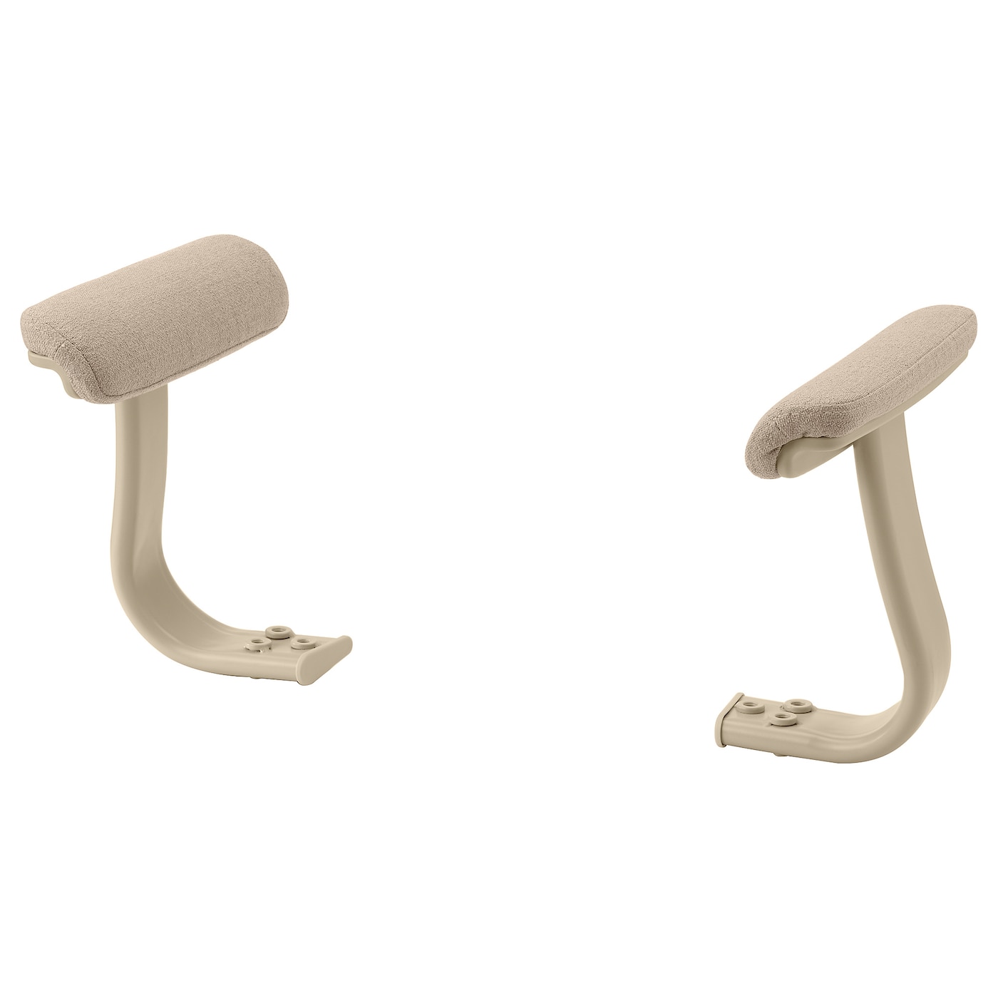 IKEA MULLFJÄLLET podłokietnik, Naggen beżowy, Szerokość: 9 cm