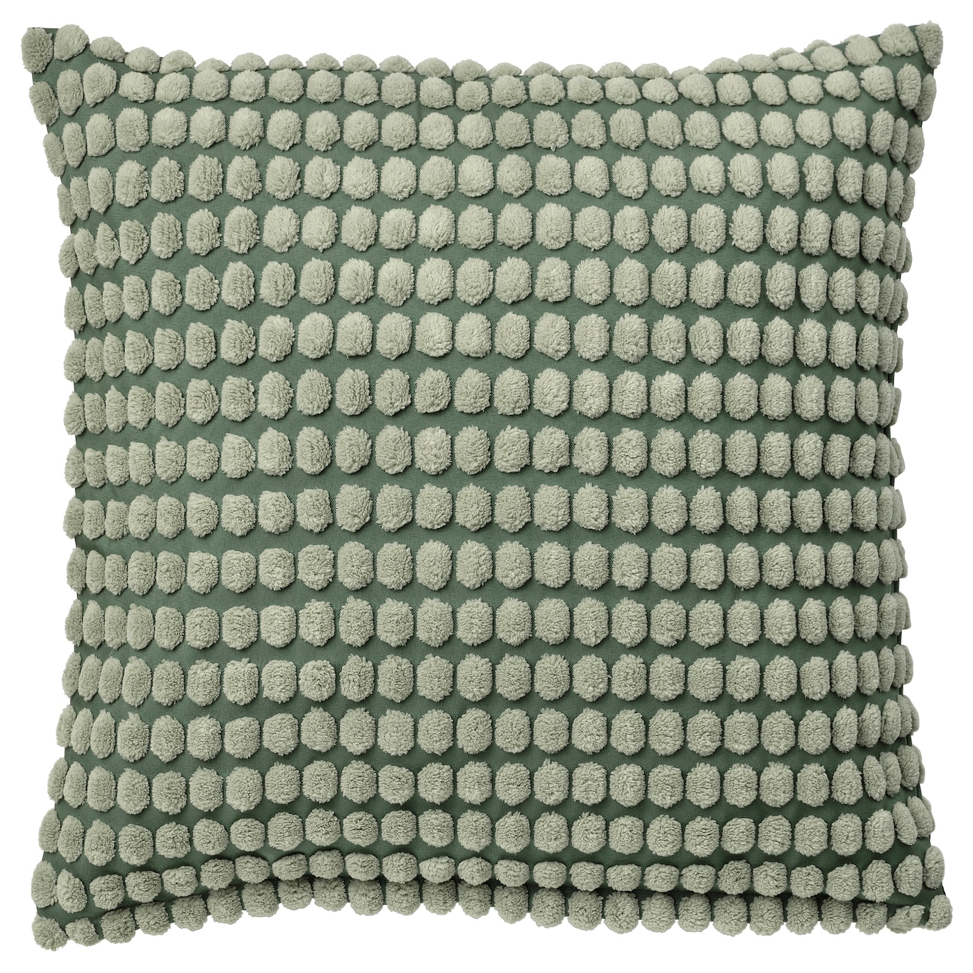 IKEA SVARTPOPPEL poszewka, blady szarozielony, 50x50 cm