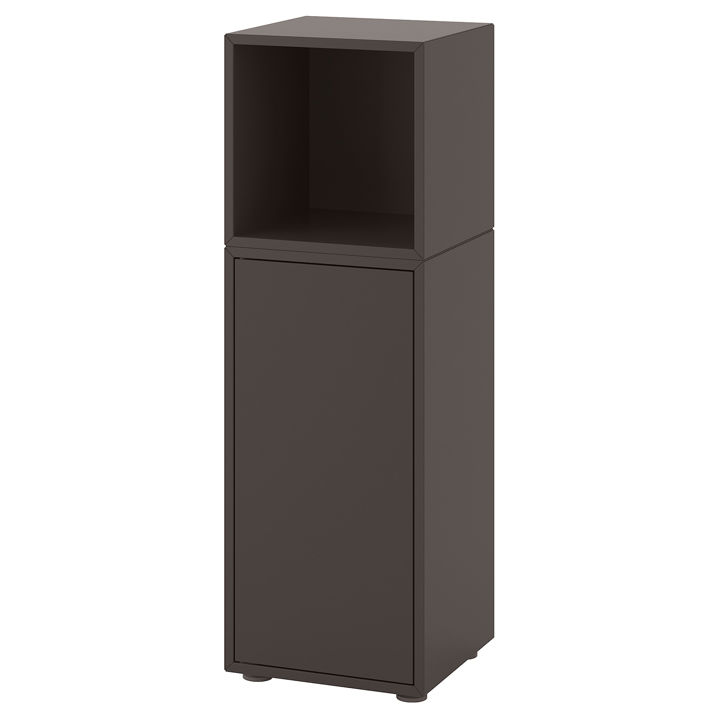 IKEA EKET kombinacja szafek ze stopkami, ciemnoszary, 35x35x107 cm