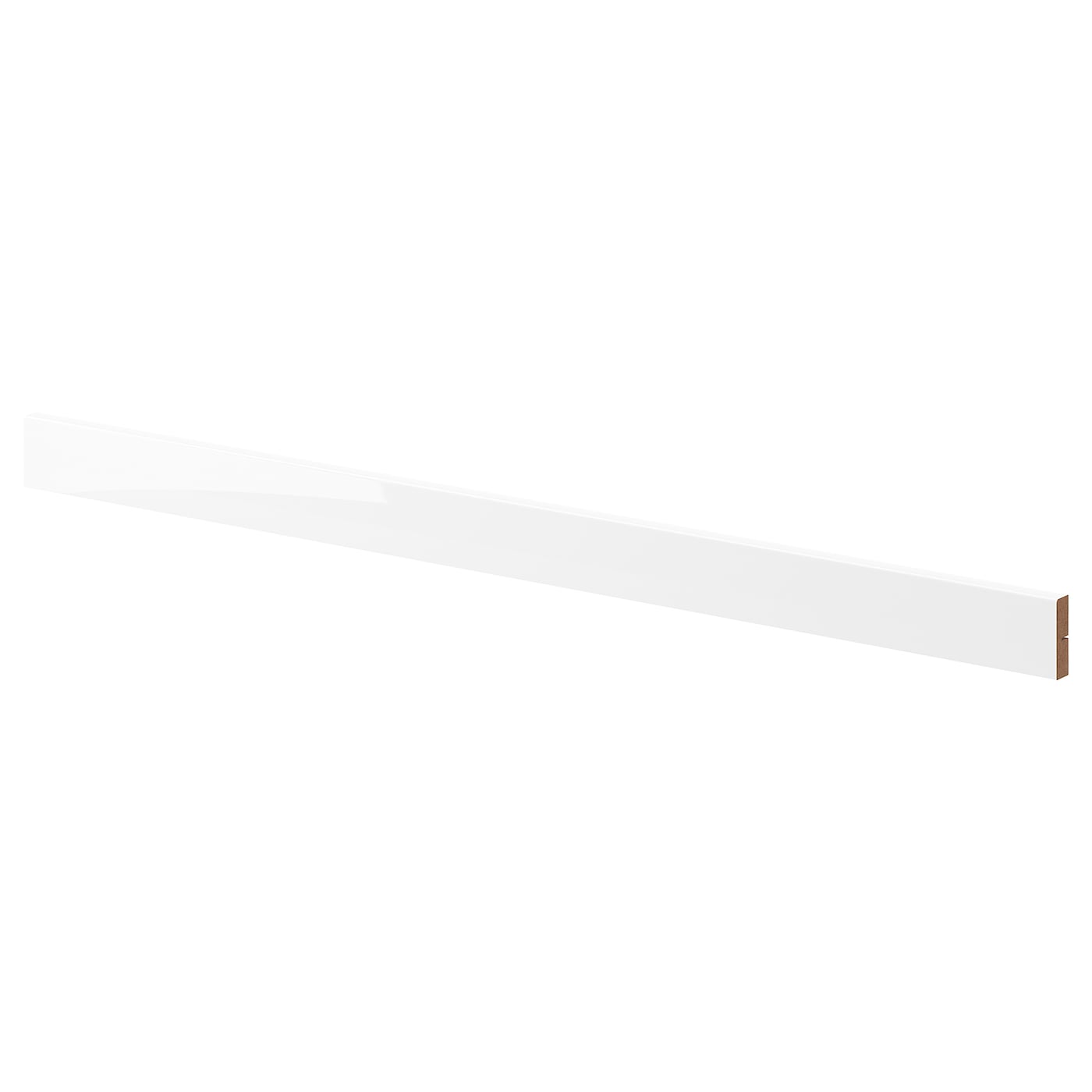 IKEA FÖRBÄTTRA listwa dekoracyjna zaokrąglona, połysk biały, 221 cm