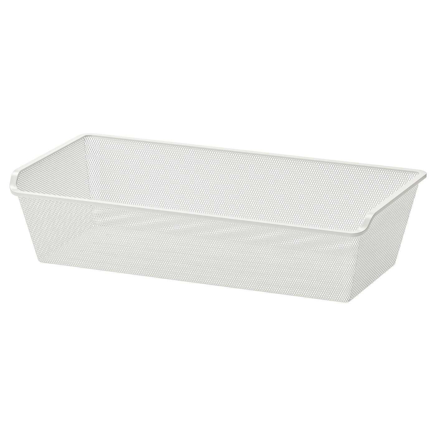 IKEA KOMPLEMENT kosz druciany, biały, 75x35 cm