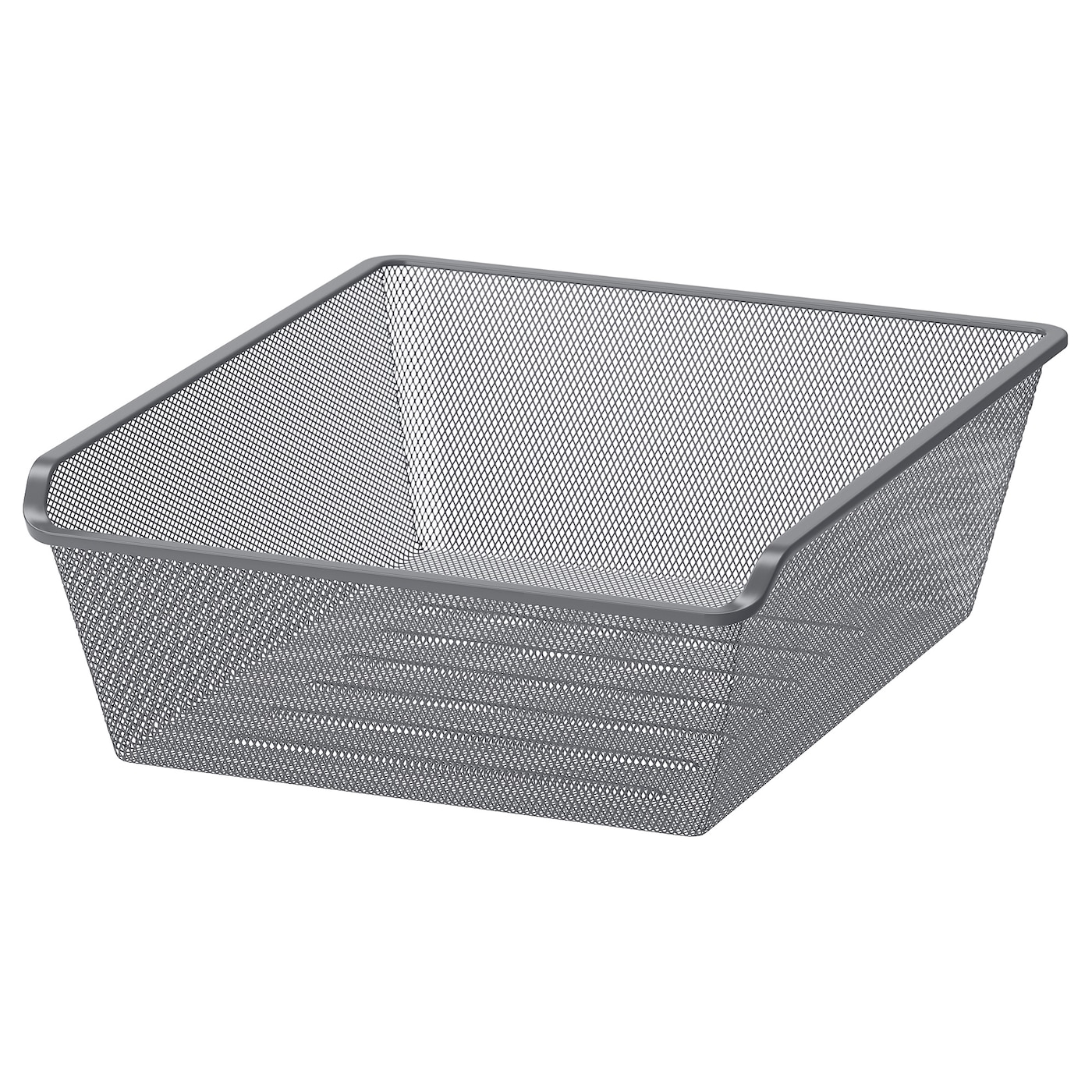 IKEA KOMPLEMENT kosz druciany, ciemnoszary, 50x58 cm