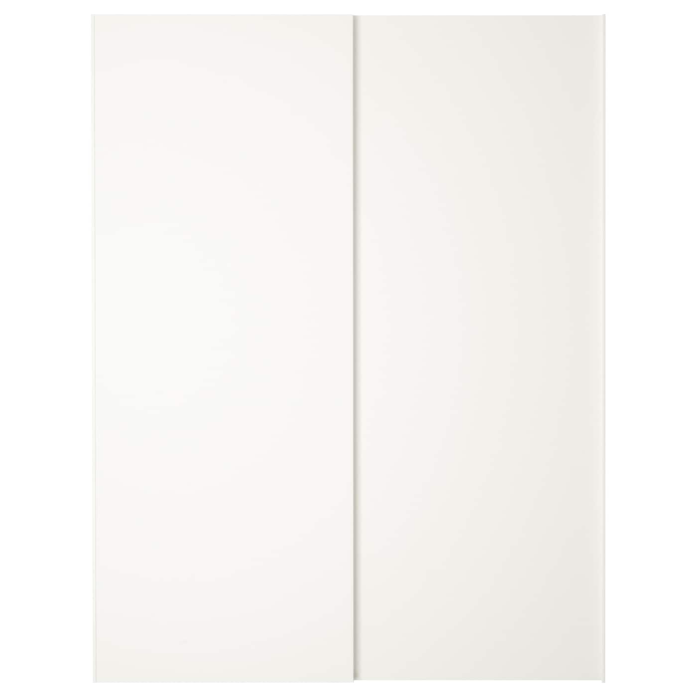IKEA HASVIK Drzwi przesuwne, biały, 150x201 cm
