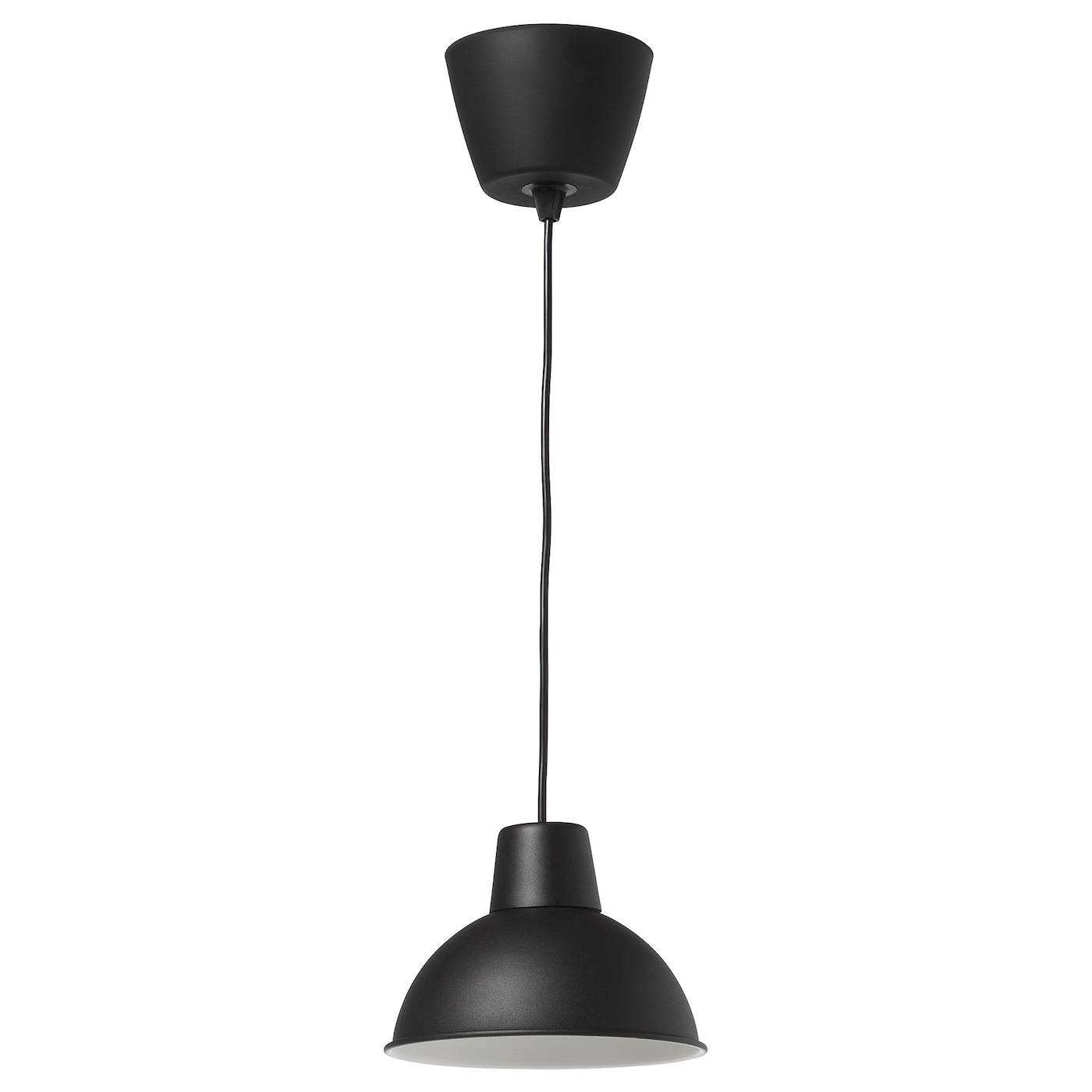 IKEA SKURUP lampa wisząca, czarny, 19 cm