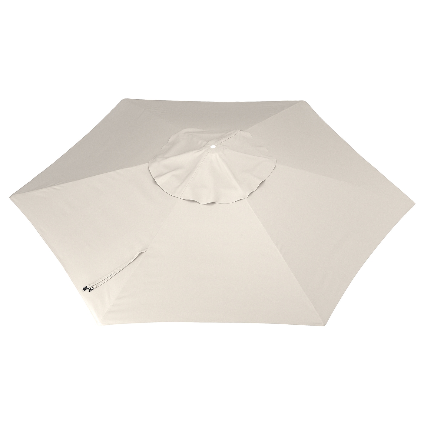IKEA LINDÖJA czasza parasola, jasny szarobeżowy, 300 cm