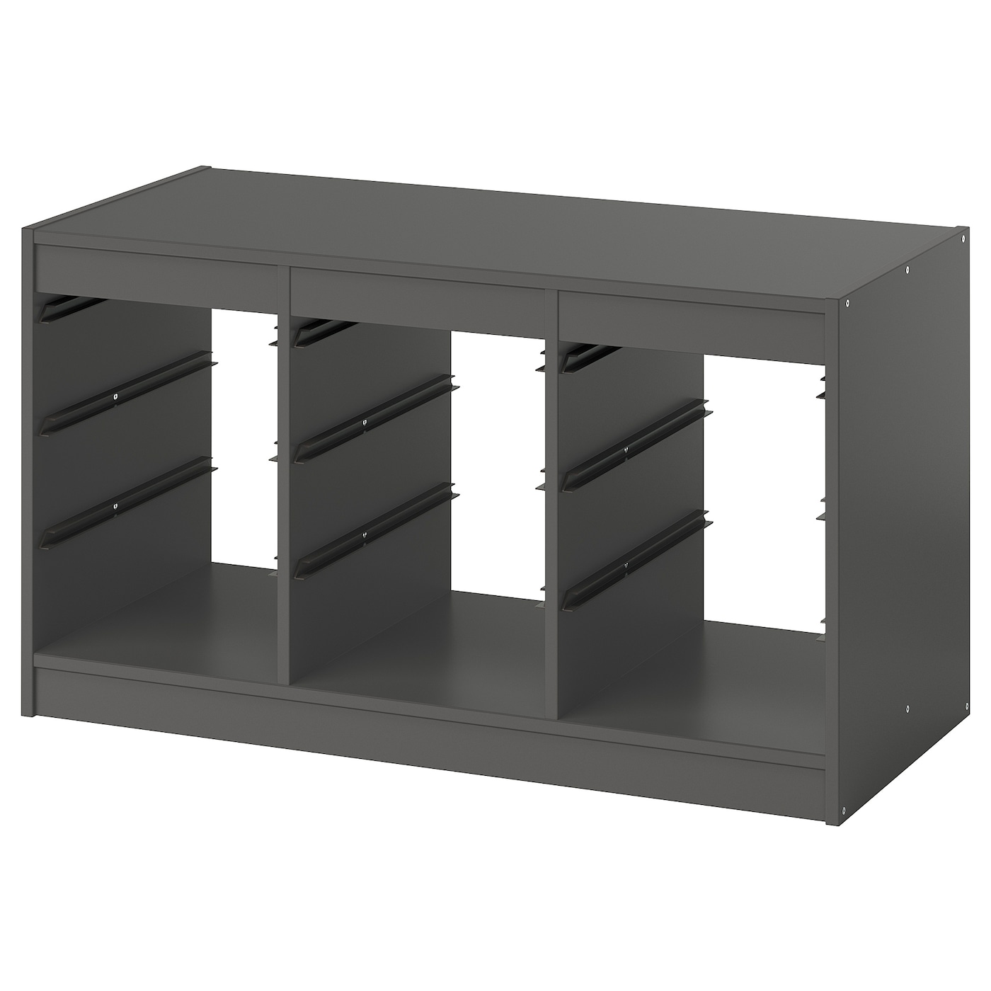 IKEA TROFAST rama, szary, 99x44x56 cm