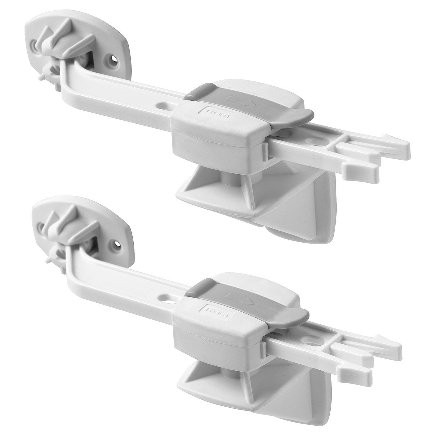 IKEA UNDVIKA blokada okna, biały, Ilość w opakowaniu: 2 szt.