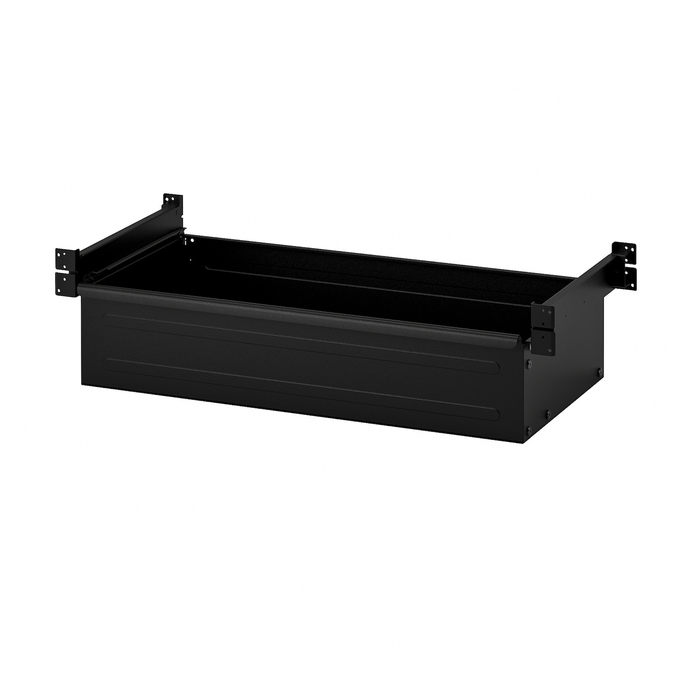 IKEA BROR szuflada, czarny, 84x39 cm