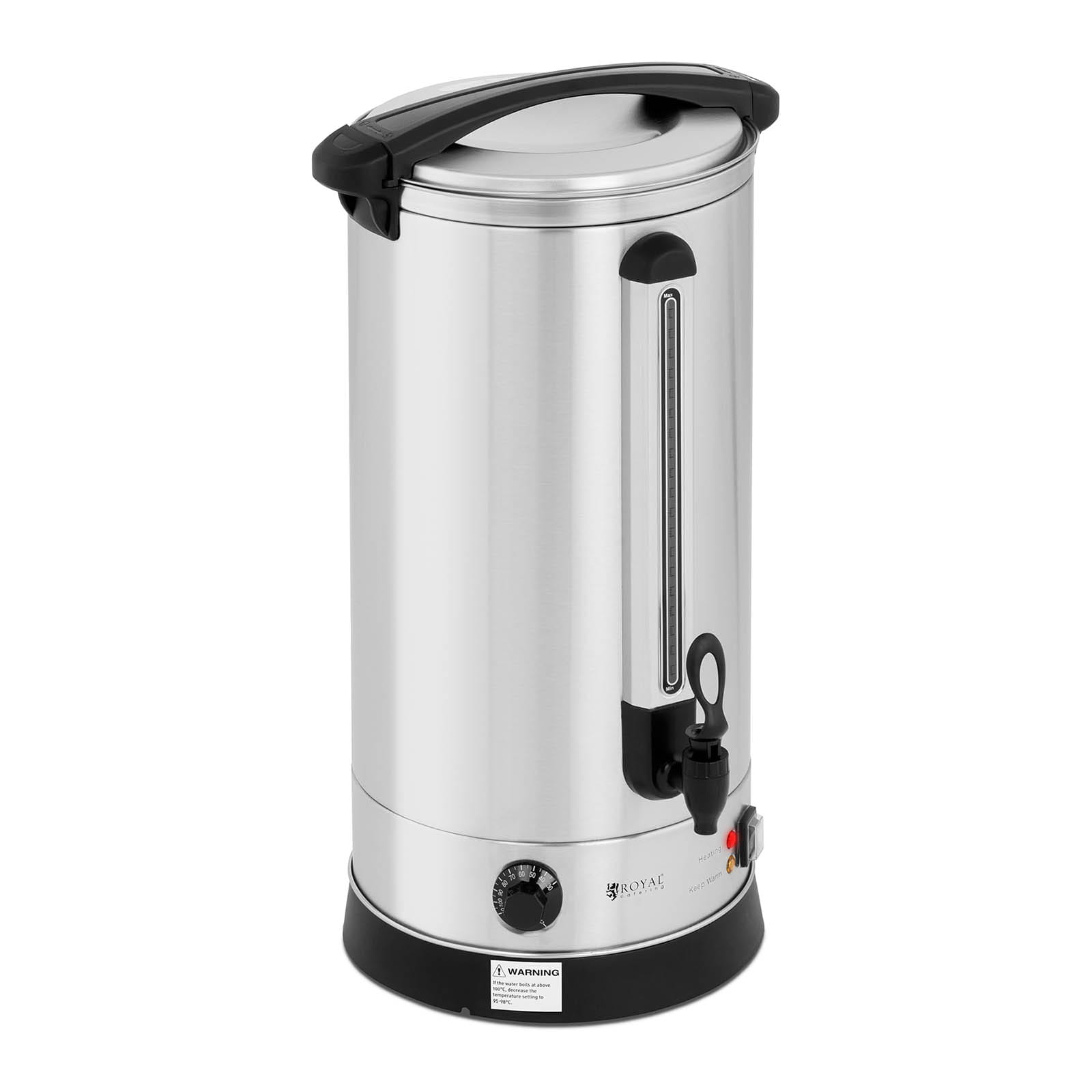 Dwuściankowy warnik do wody, grzańca 23,5L