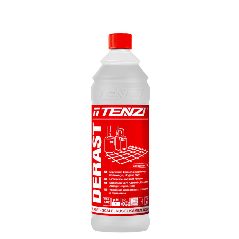 Derast 1000ml silny odkamieniacz przemysłowy TENZI