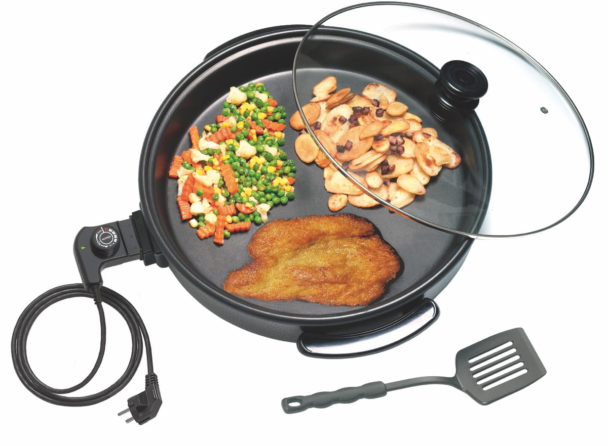 Patelnia elektryczna uniwersalna 41 cm 4L Bartscher