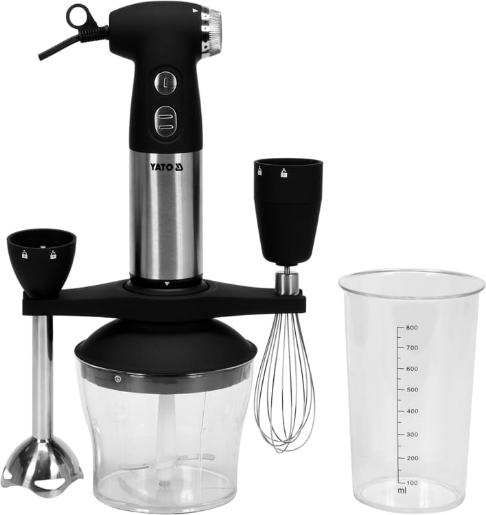 Blender ręczny z akcesoriami 700W Yato 12600-15000 obr/min