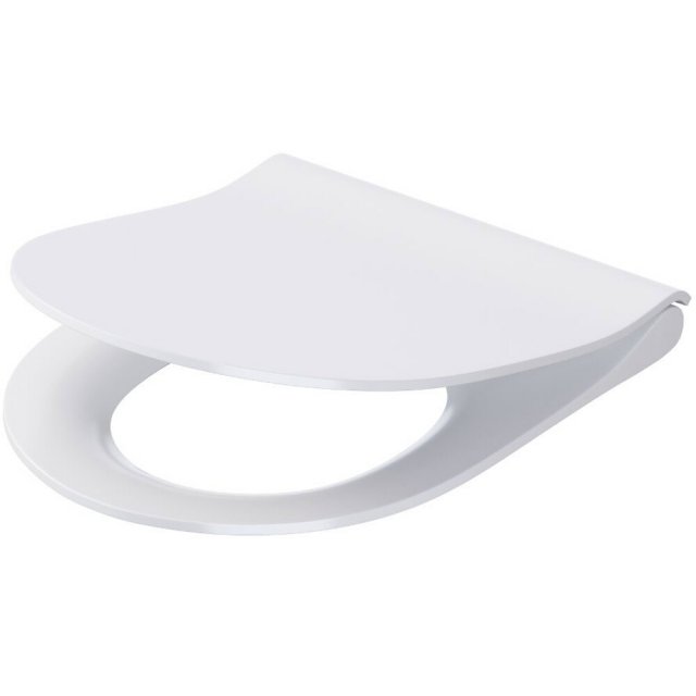 CERSANIT Deska sedesowa CITY OVAL SLIM duroplast wolnoopadająca z łat
