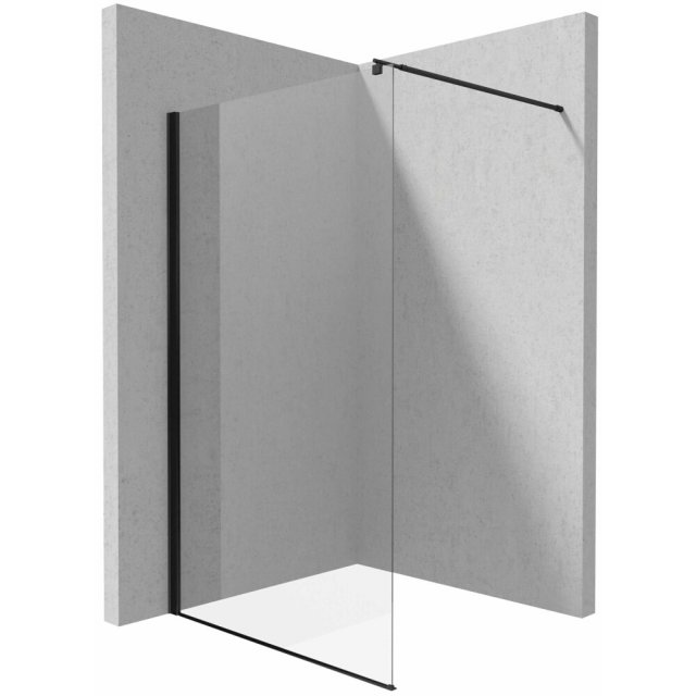 DEANTE Ścianka prysznicowa / walk-in systemu KERRIA PLUS 120 cm nero