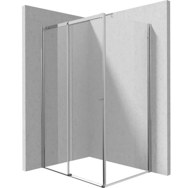 DEANTE Kabina prysznicowa prostokątna KERRIA PLUS 120x90 cm chrom KKN