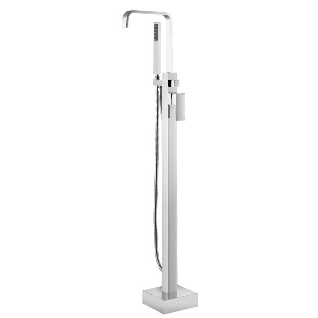BESCO Bateria wannowa wolnostojąca MODERN I chrom Easy-Fix BW-MI-CH