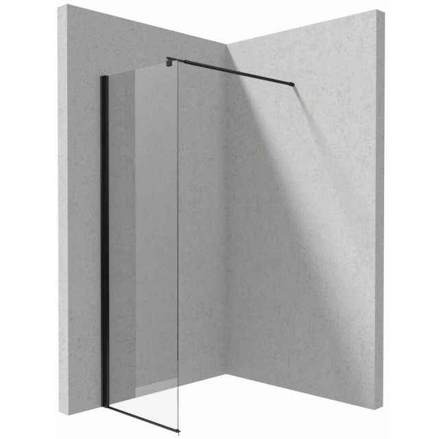 DEANTE Ścianka prysznicowa / walk-in systemu KERRIA PLUS 70 cm nero K