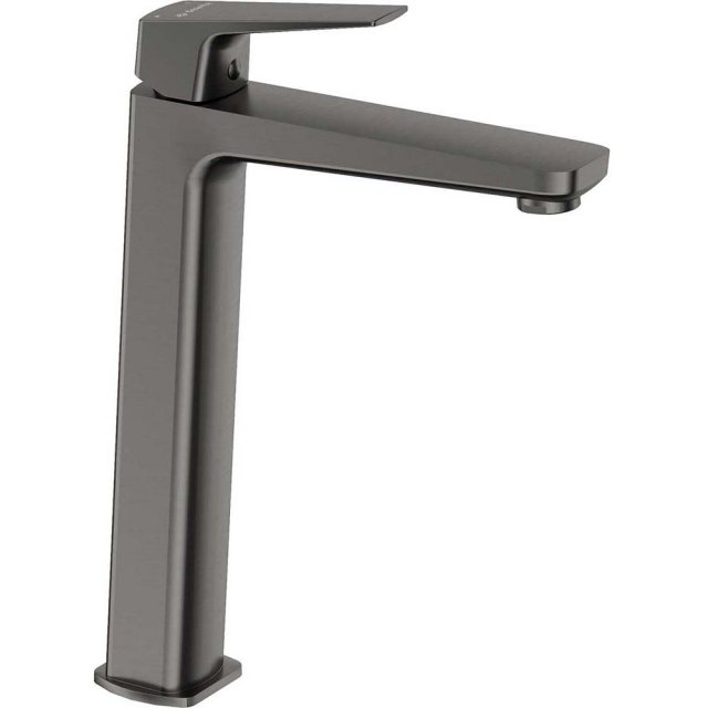 DEANTE Bateria umywalkowa stojąca BLUR wysoka titanium BQL_D20K