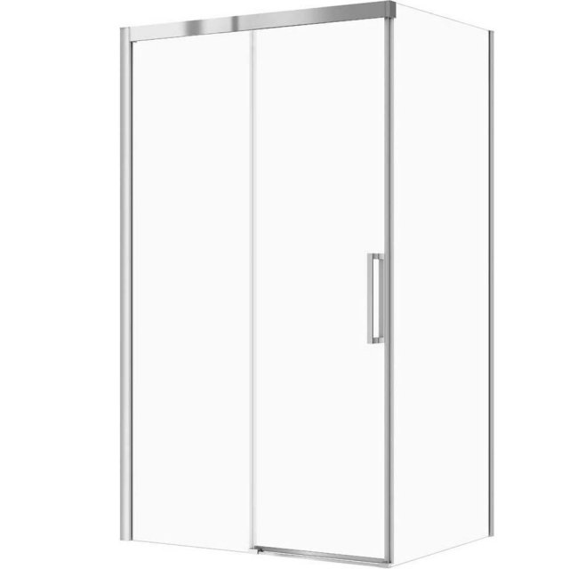 CERSANIT Kabina prysznicowa prostokątna CREA przesuwna 120x90x200 cm