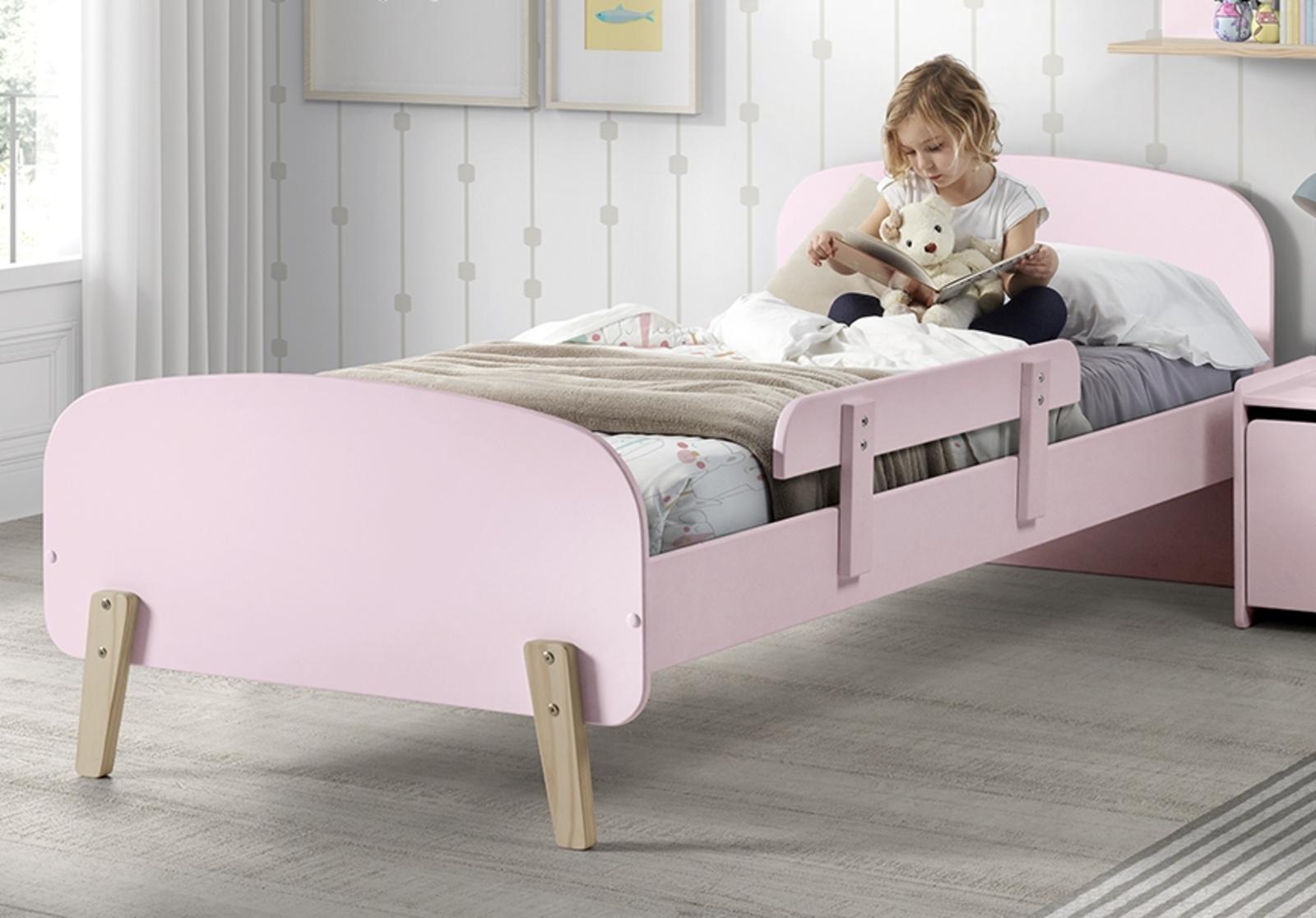 Łóżko dziecięce różowe Kiddy