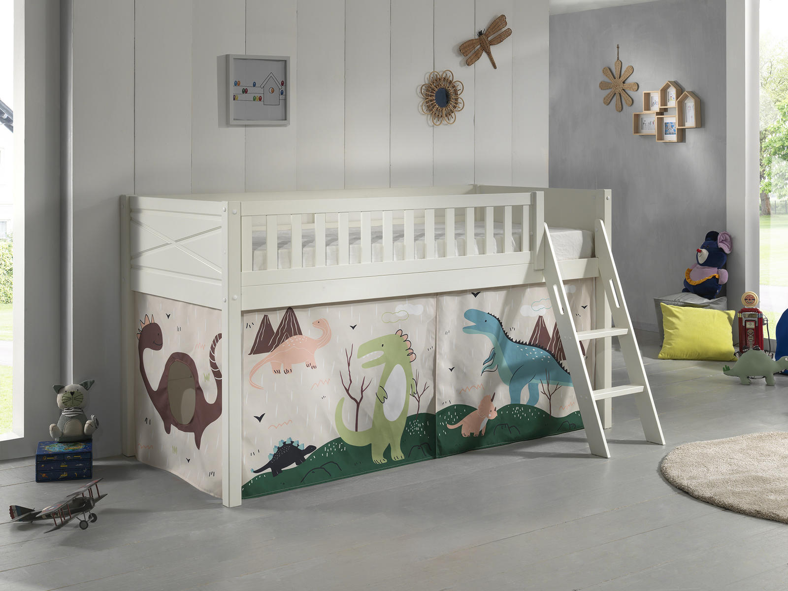 Łóżko dziecięce Scotti Dinosaurus basic