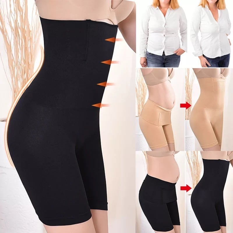 Mocno wyszczuplające wysokie figi /spodenki XS-5XL