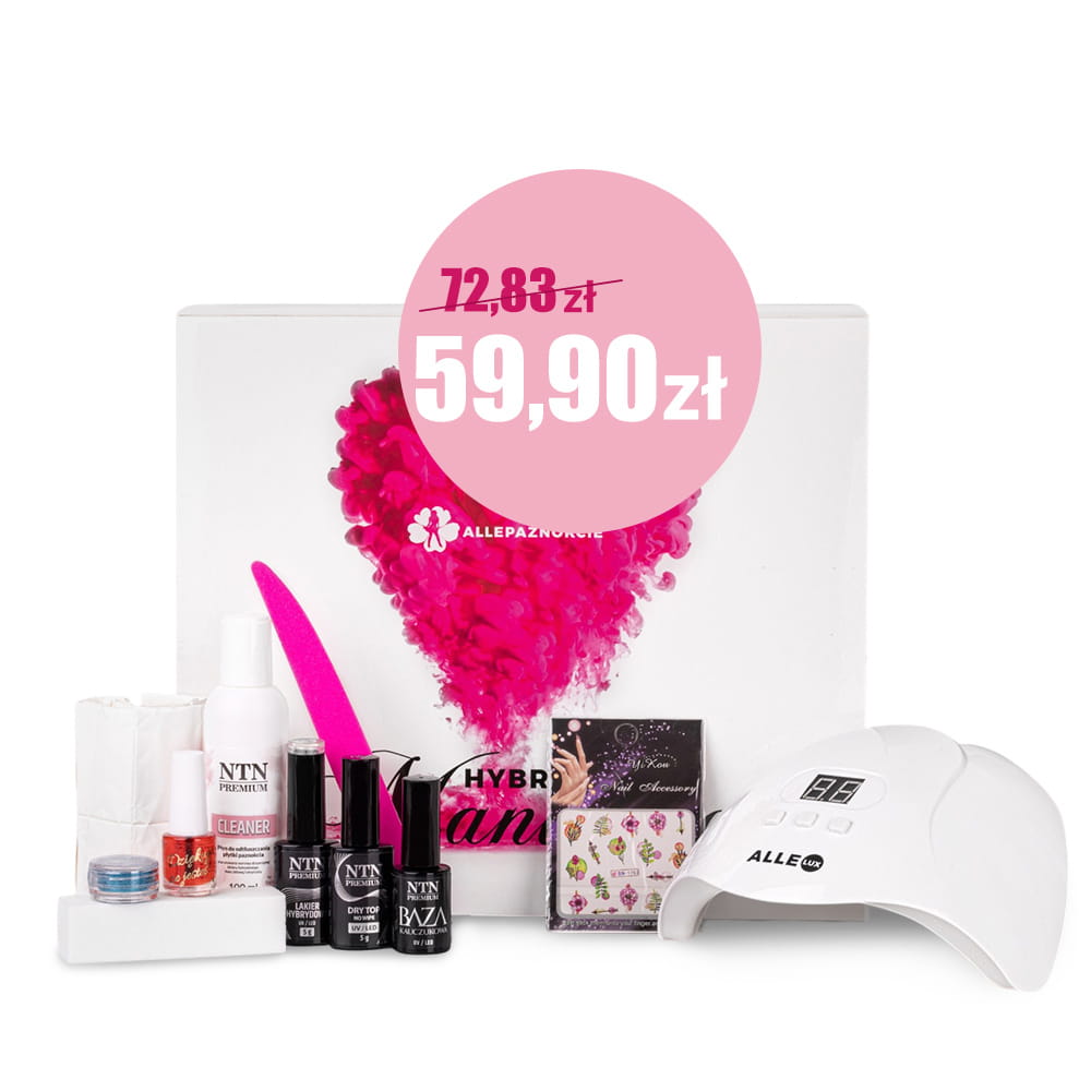 Zestaw startowy do hybryd Start Yourself with HybridSet Manicure