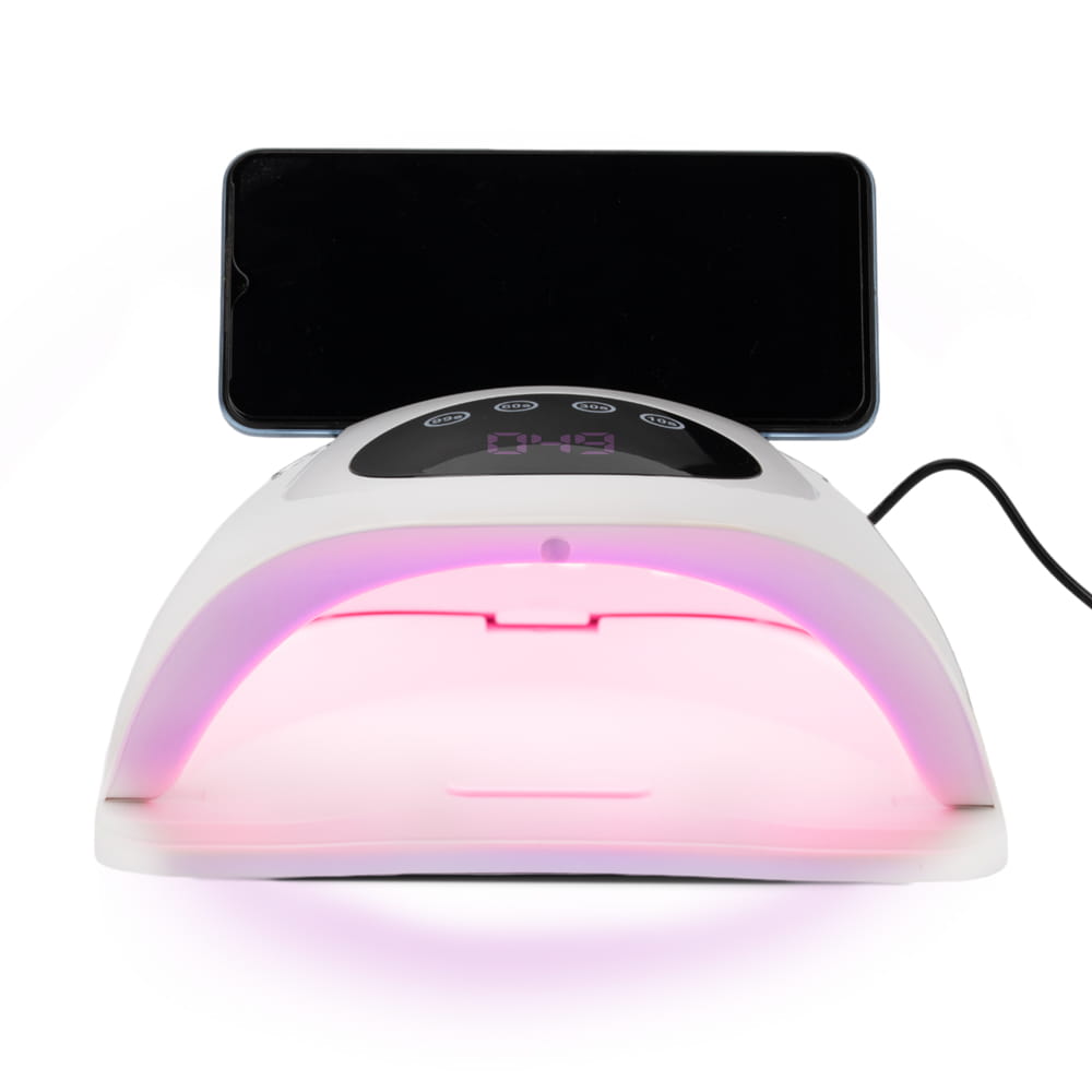 Lampa do paznokci UV/LED 258W do lakierów hybrydowych żeli i akrylożeli biała X17 MAX