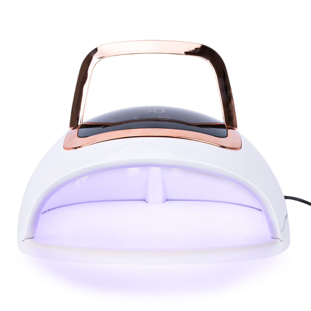 Lampa do paznokci UV/LED 208W do lakierów hybrydowych żeli i akrylożeli biała PRO S7