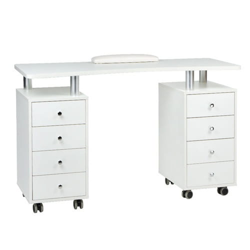 Bs stolik do manicure bd 3425 biały