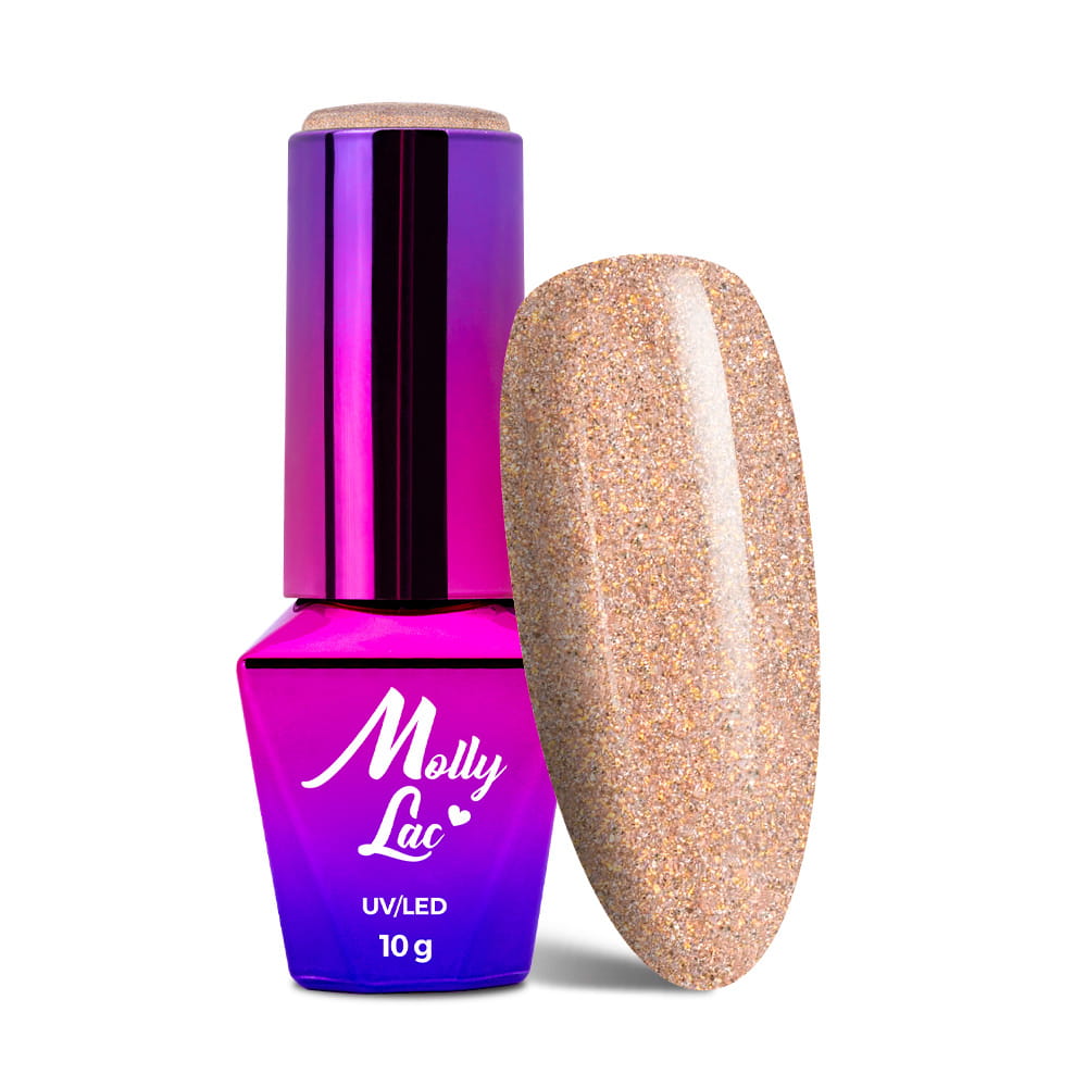 Lakier hybrydowy MollyLac Sensual Lexi 10 g Nr 204