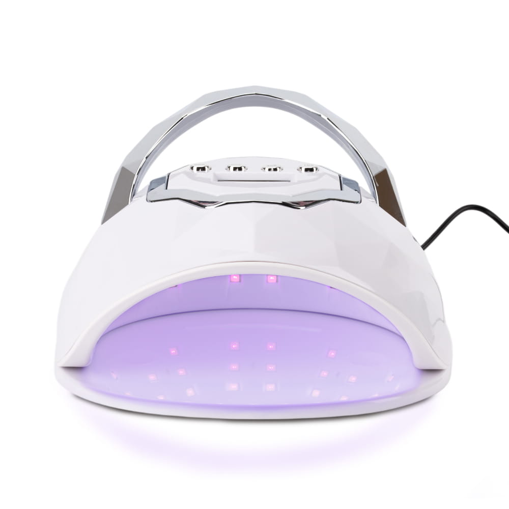 Lampa do paznokci UV/LED 218W do lakierów hybrydowych żeli i akrylożeli biała KM-1