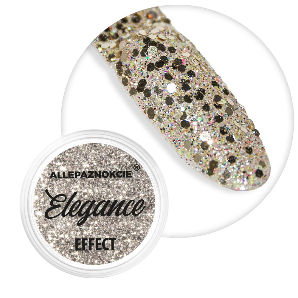Pyłek do paznokci Elegance Allepaznokcie 1 g Nr 04