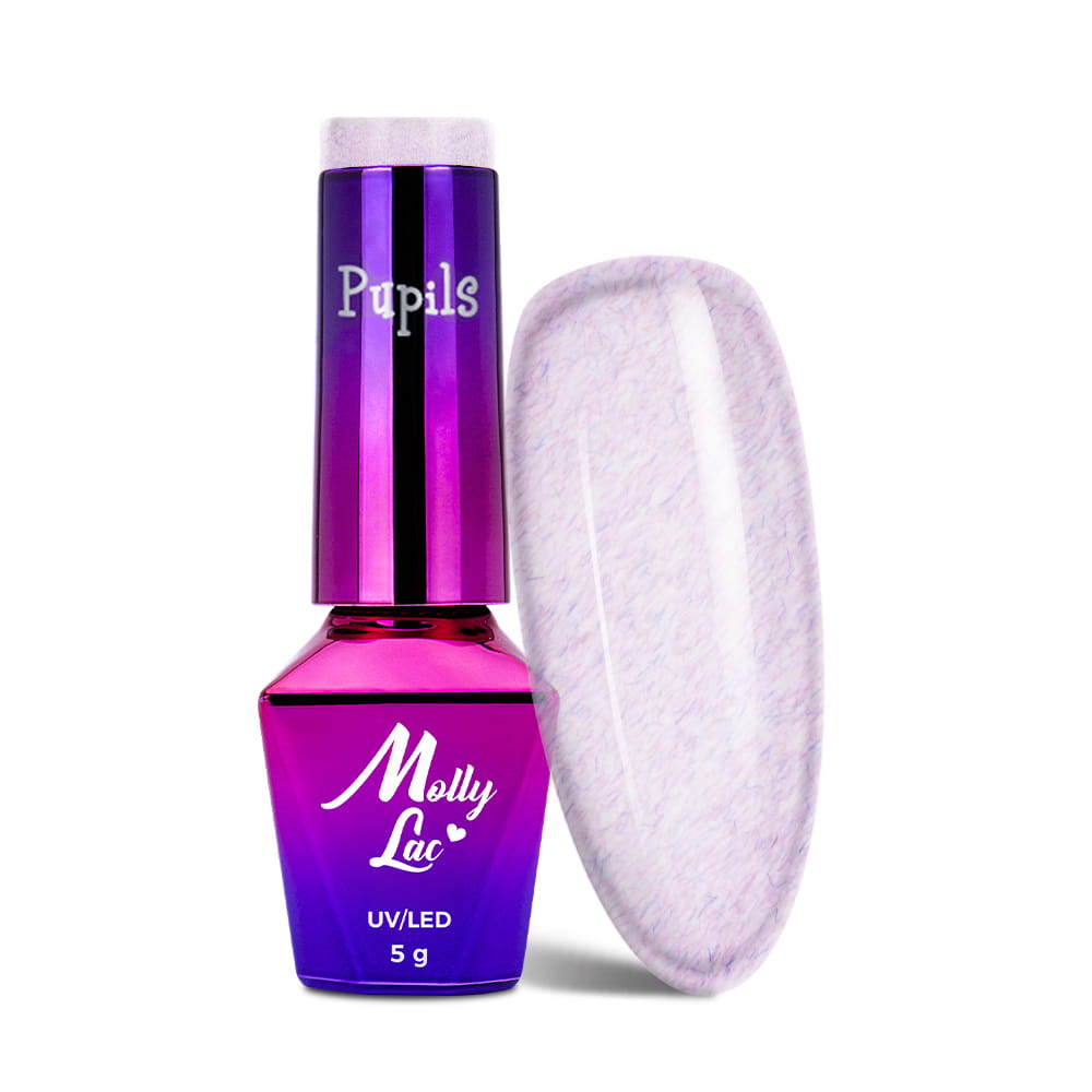 Lakier hybrydowy MollyLac Pupils Melange 5 g Nr 260