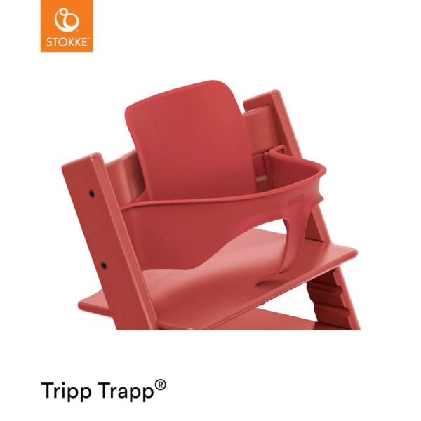 Stokke Tripp Trapp Baby Set - barierka z oparciem do krzesełka Tripp Trapp-Warm Red